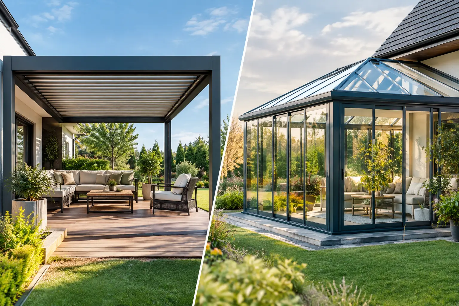 Pergola czy ogród zimowy? Wybierz świadomie